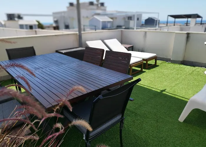 NEW APARTMENT WITH BIG TERRACE 9 Min WALK TO BEACH 6 MIN SUPERMARKET